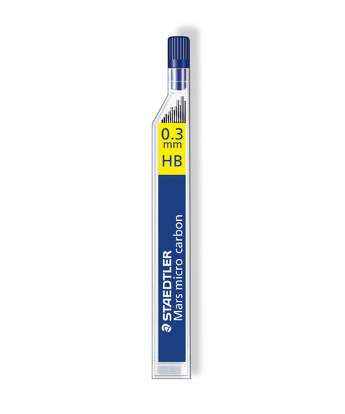 Staedtler Mars Micro Carbon 0.3mm Lead Refills - 4 Grades