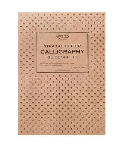 Archie's Calligraphy Paper - Straight Letter