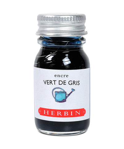 J Herbin Ink (10ml) - Vert de Gris (Green Grey)