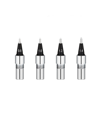 Yookers Fibre Tip Nib Unit - 888 Eros - Chrome