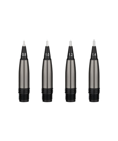 Yookers Fibre Tip Nib Unit - 999 Metis - Black