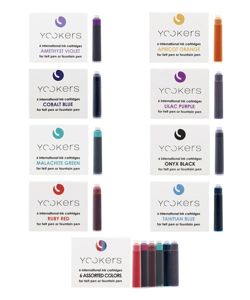 Yookers Ink cartridges - Various Colours