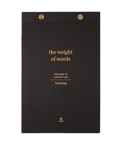 Ystudio Brassing Letter Paper Set - Carbonless Copy