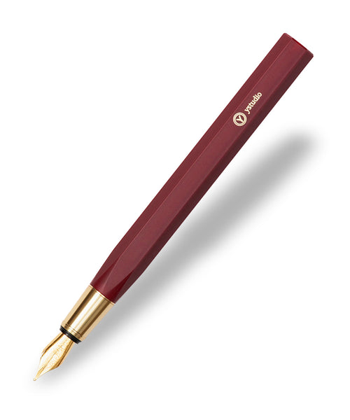 Ystudio Resin Fountain Pen - Red