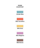 Zebra Mildliner Brush Pastel Highlighter Set - Deep & Warm