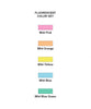Zebra Mildliner Pastel Highlighter Set - Fluorescent