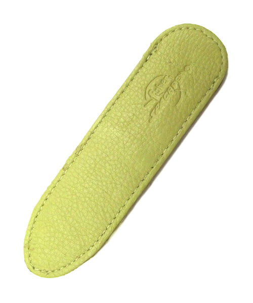 Fisher Bullet Space Pen Leather Pouch - Lime Green