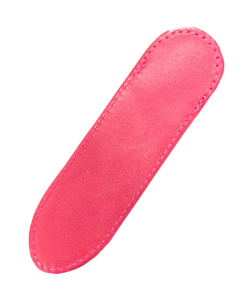Fisher Bullet Space Pen Leather Pouch - Pink (No Logo)