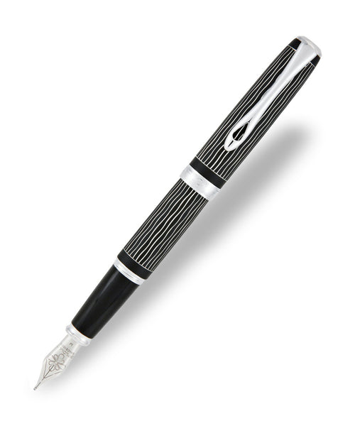 Diplomat Excellence A+ Fountain Pen - Lapis Black Wave