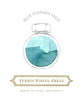 Ferris Wheel Press Ink - Blue Yosemite Falls