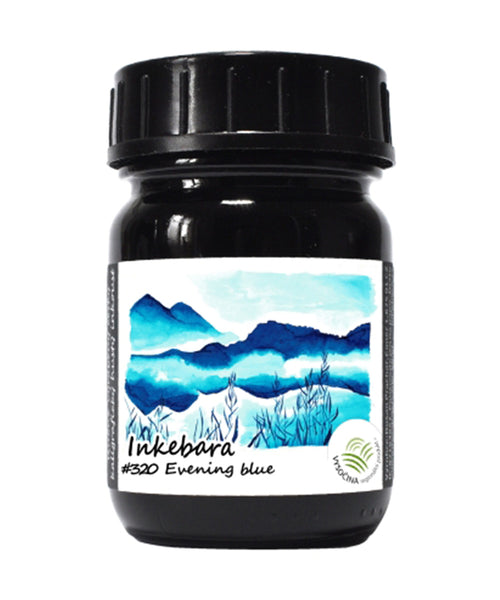 Inkebara Special Edition Fountain Pen Ink - Evening Blue