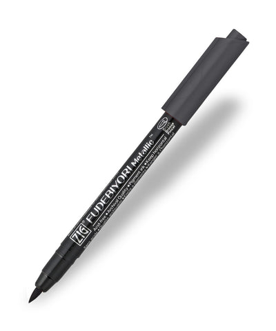 Kuretake Fudebiyori Metallic Brush Pen - Various Colours