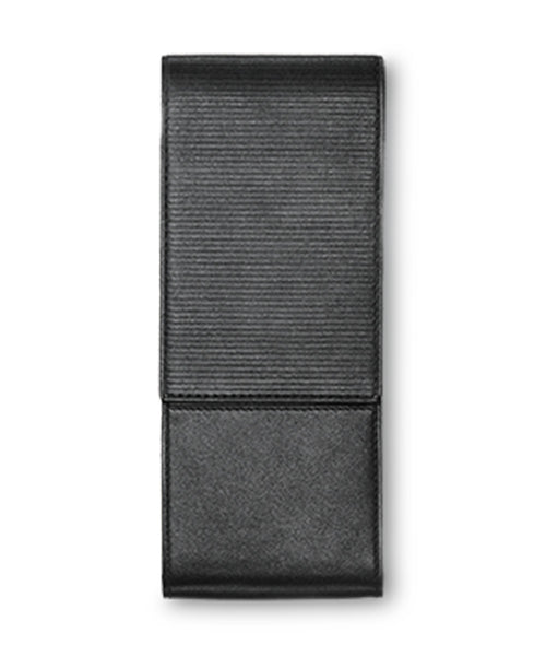 LAMY A303 Nappa Leather Pen Case for 3 Pens - Black