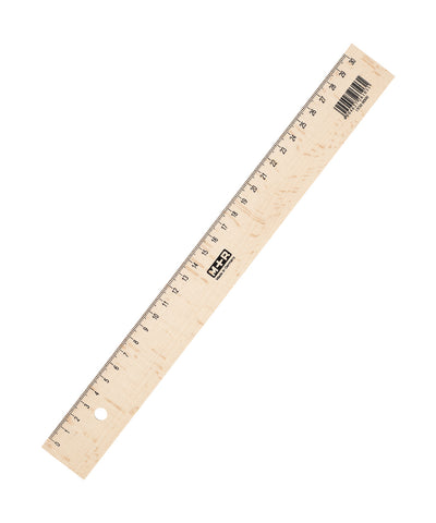 M+R Wooden Rule - 30cm