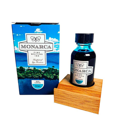 Monarca Fountain Pen Ink - Mar Caribe