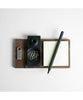 Objectiza Note Desk Tidy - Walnut