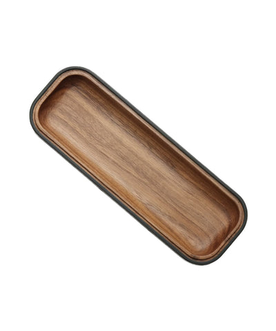 Objectiza Pocketo Small Desk Tidy - Walnut