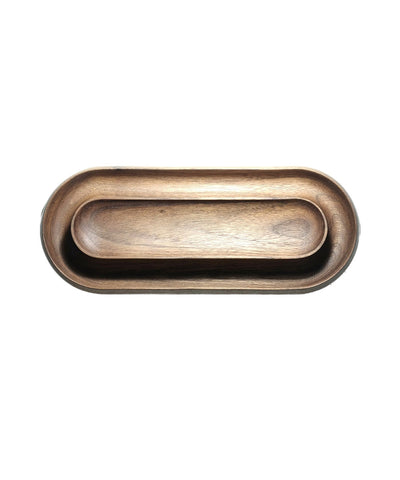 Objectiza Polegar Desk Tidy - Walnut