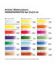 Rosa Gallery Watercolour Paints - Mono-pigmented Set of 21