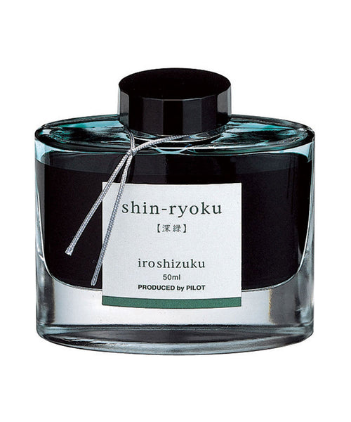 Pilot Iroshizuku Ink - Shin-Ryoku (Forest Green)